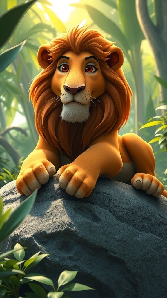 शेर और चतुर लोमड़ी की बुद्धिमानी