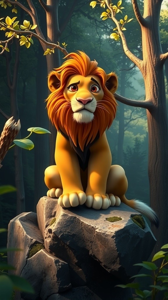 The Lion and the Mouse: A Lesson in Friendship (copy)
