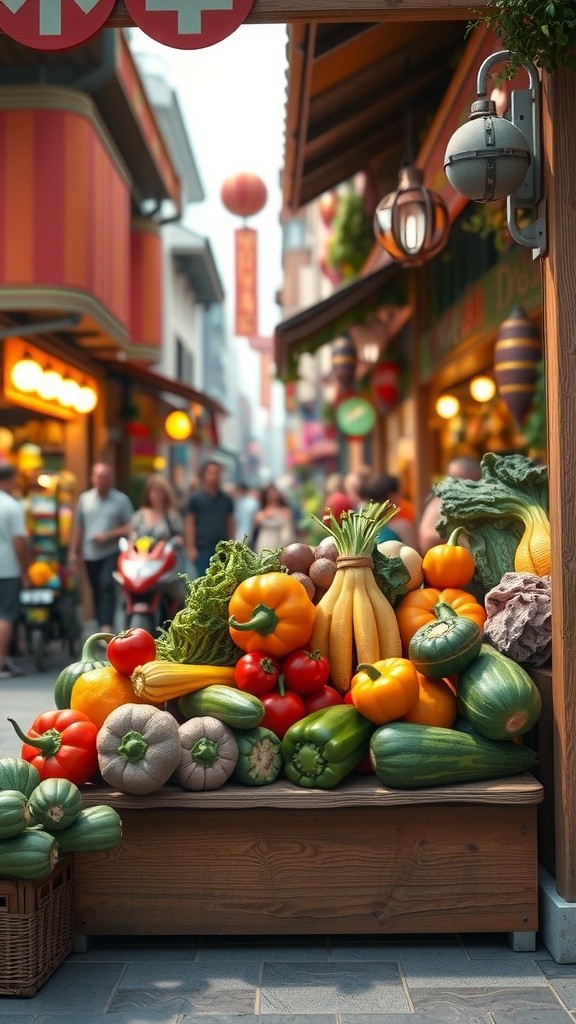 The Vegetable Seller's Encounter