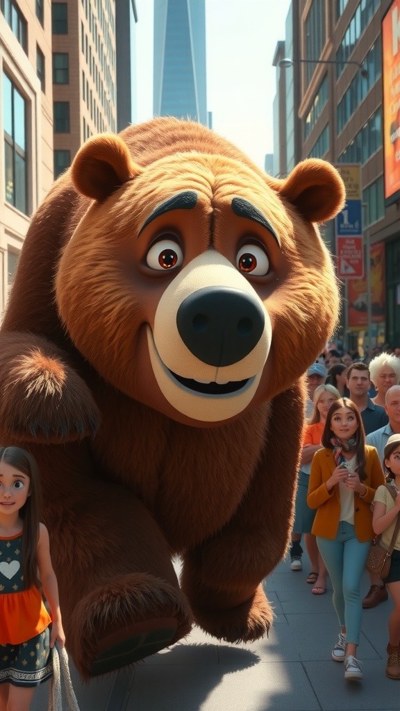 भालू और सोने के सिक्के: एक अनोखी कहानी