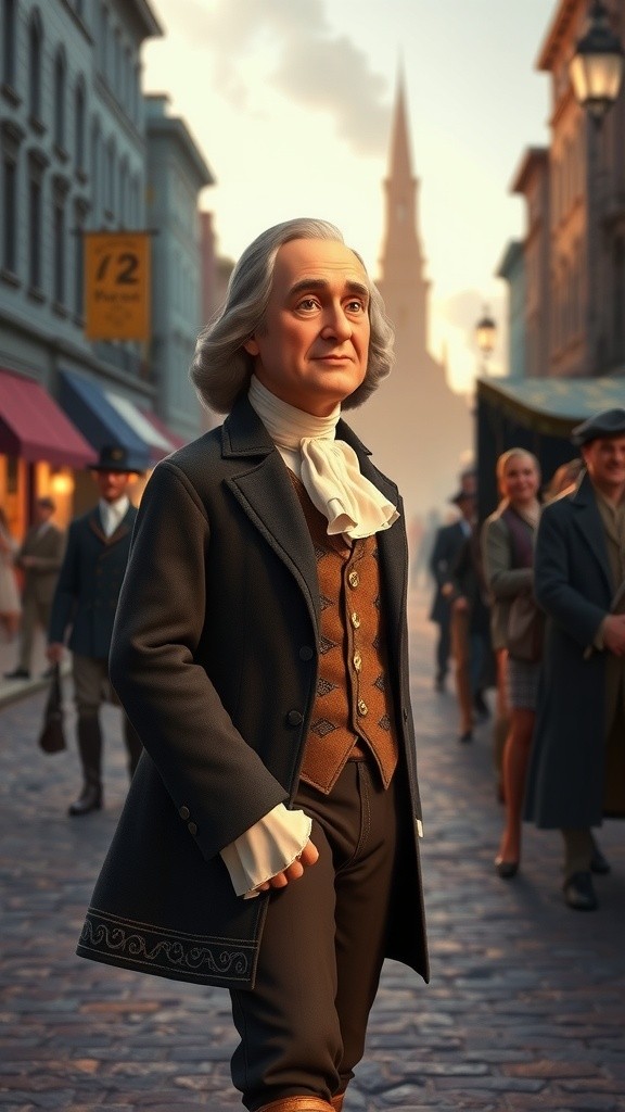 Franklin's Time Warp: A Journey to the Future