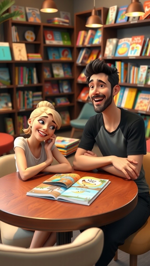 بچوں کی کتاب پڑھتے ہوئے خوبصورت ویڈیو