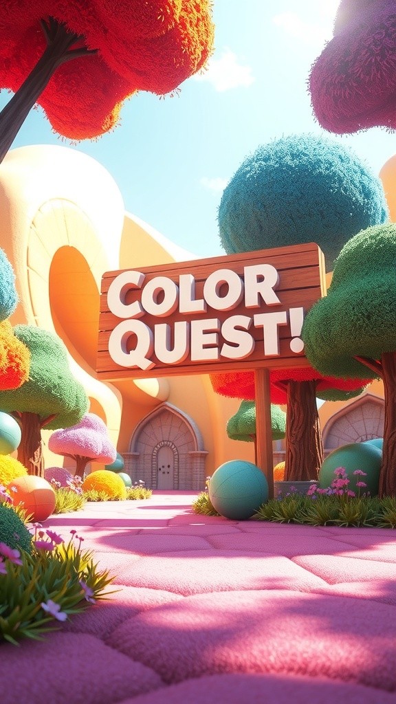 COLOR QUEST: The Mystery of the Missing Hues