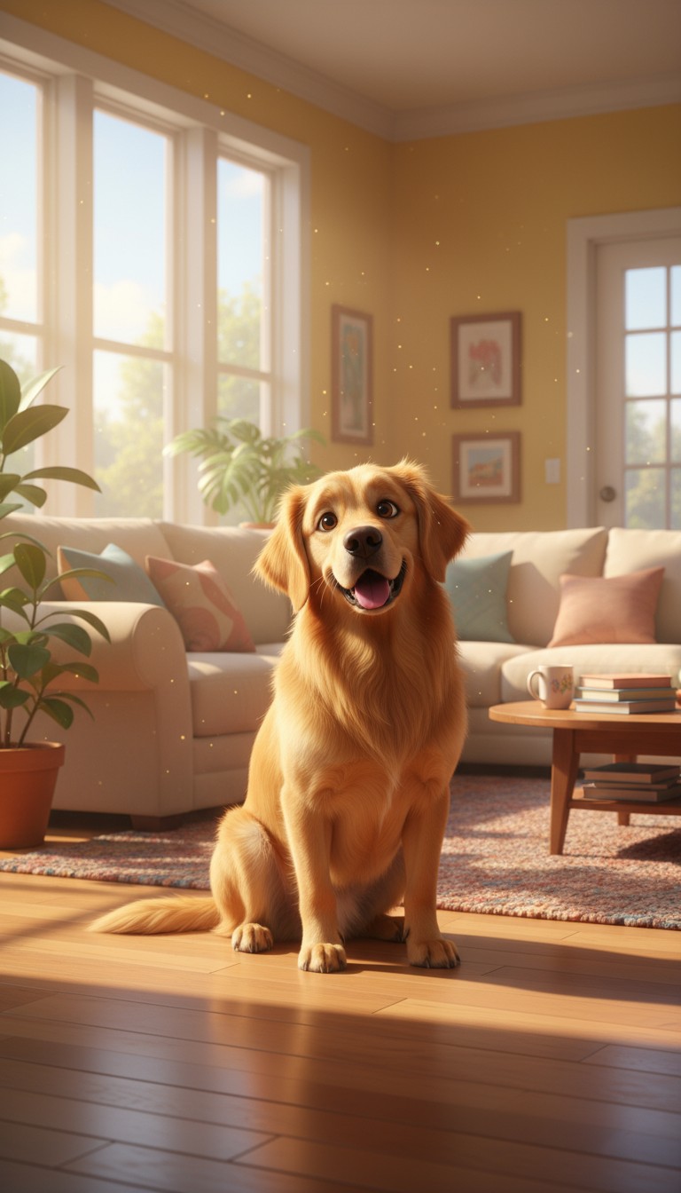 A Dog and Cat's Friendship Journey