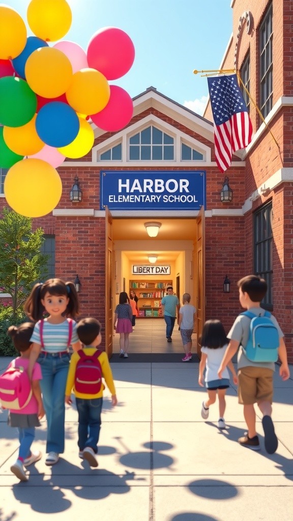 Liberty's First Day: A Light in the Classroom