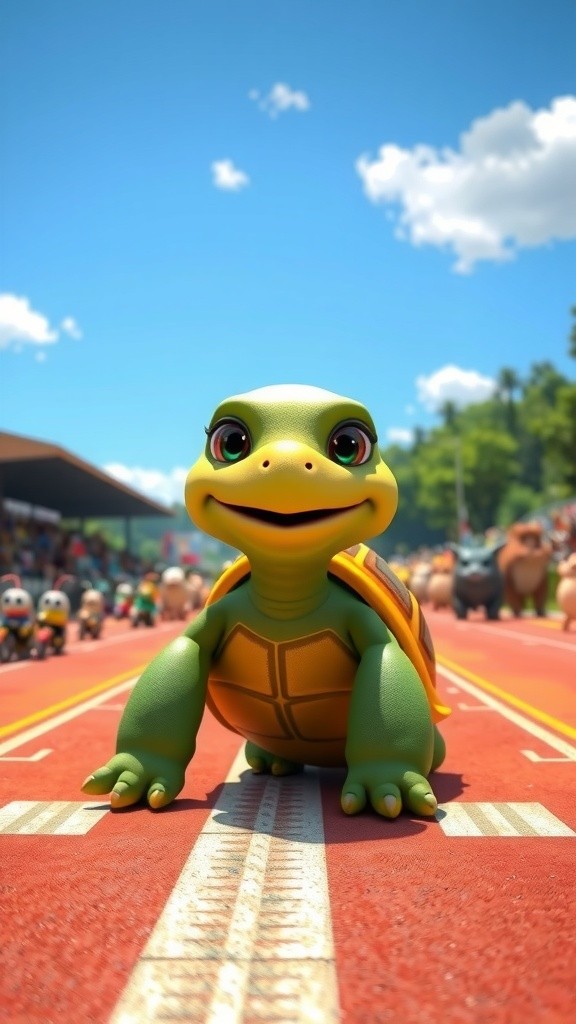 Kura-Kura yang Menang Karena Konsisten!