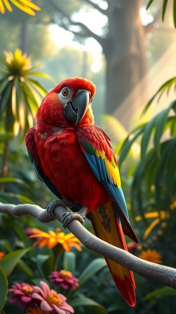 Gosip Seru Burung Beo di Hutan!