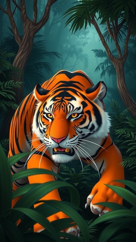 Persahabatan Raja Harimau dan Luno Serigala