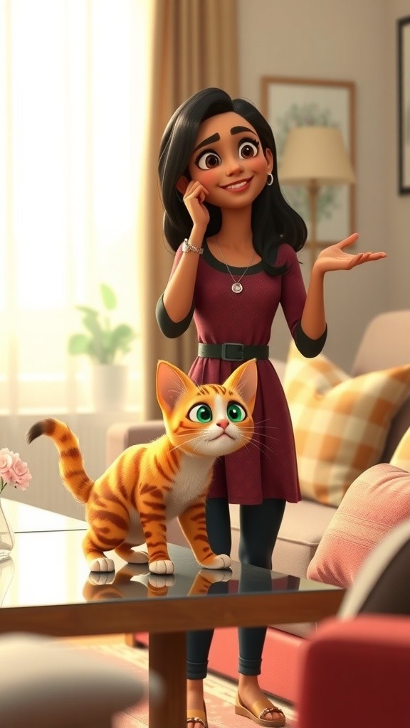 Hidup Bersama Oren: Reality Show Kucing Nakal!