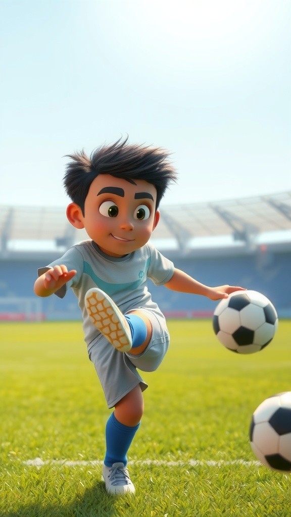 Soerang Prial Main Bola Bersama Teman-Teman