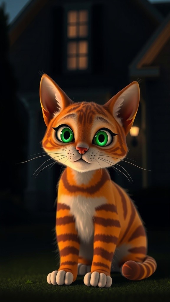 Kucing Tetangga yang Tahu Rahasia