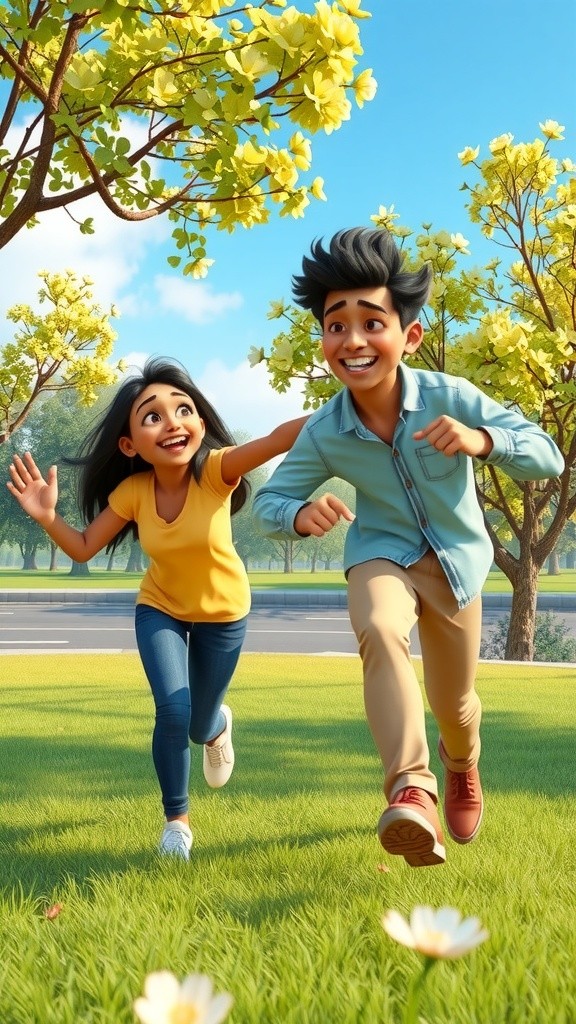 Playground Adventures Under the Sky!