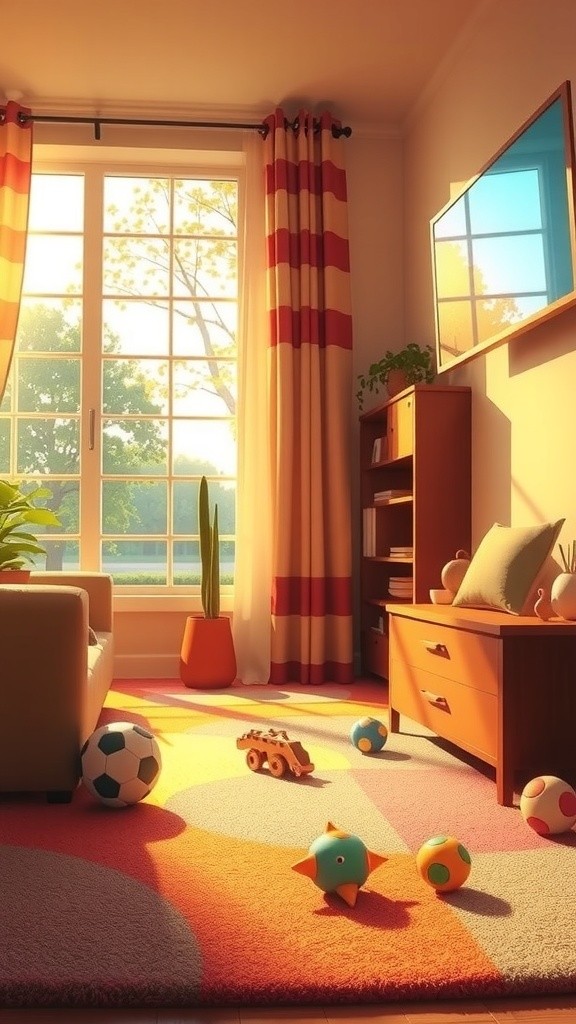 Playful Moments: Baby and Kitten Roll the Ball