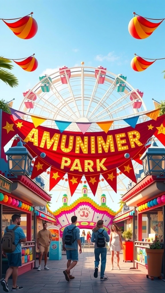 First Time at the Amusement Park 🎢