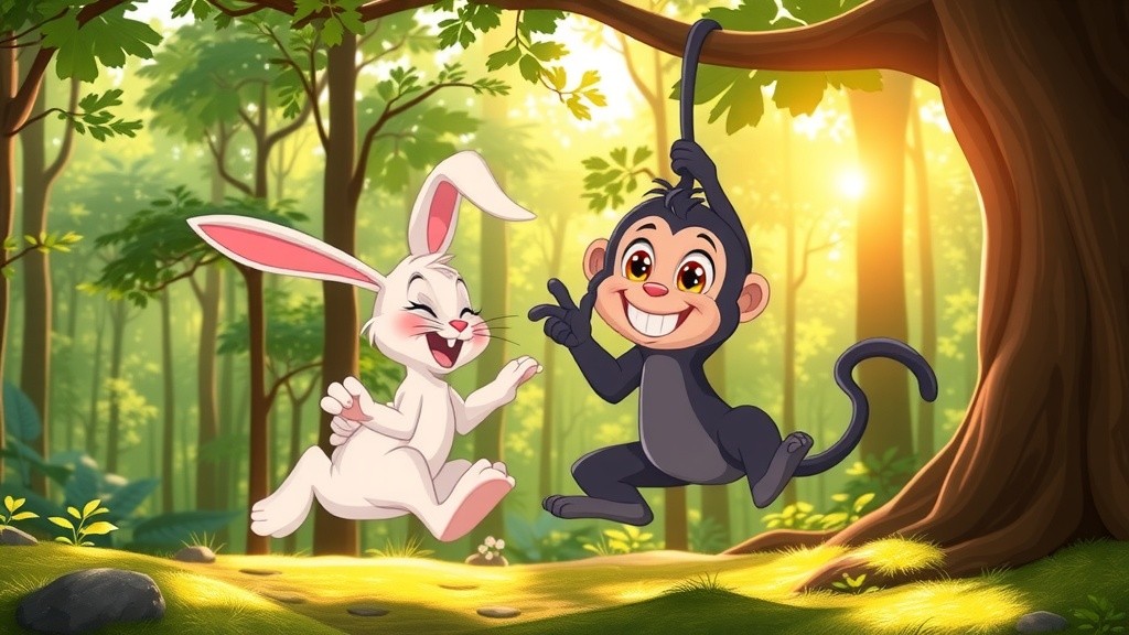 Bunny and Monkey: A Tale of Friendship
