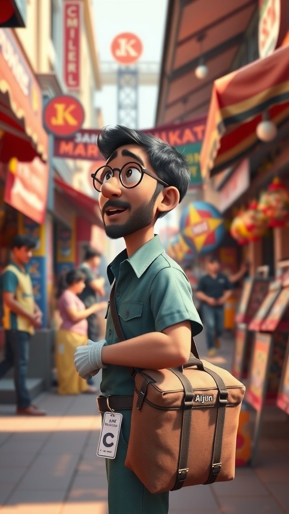 الٹی دنیا: کششِ ثقل کی افراتفری میں ایک ڈیلیوری بوائے کا سفر