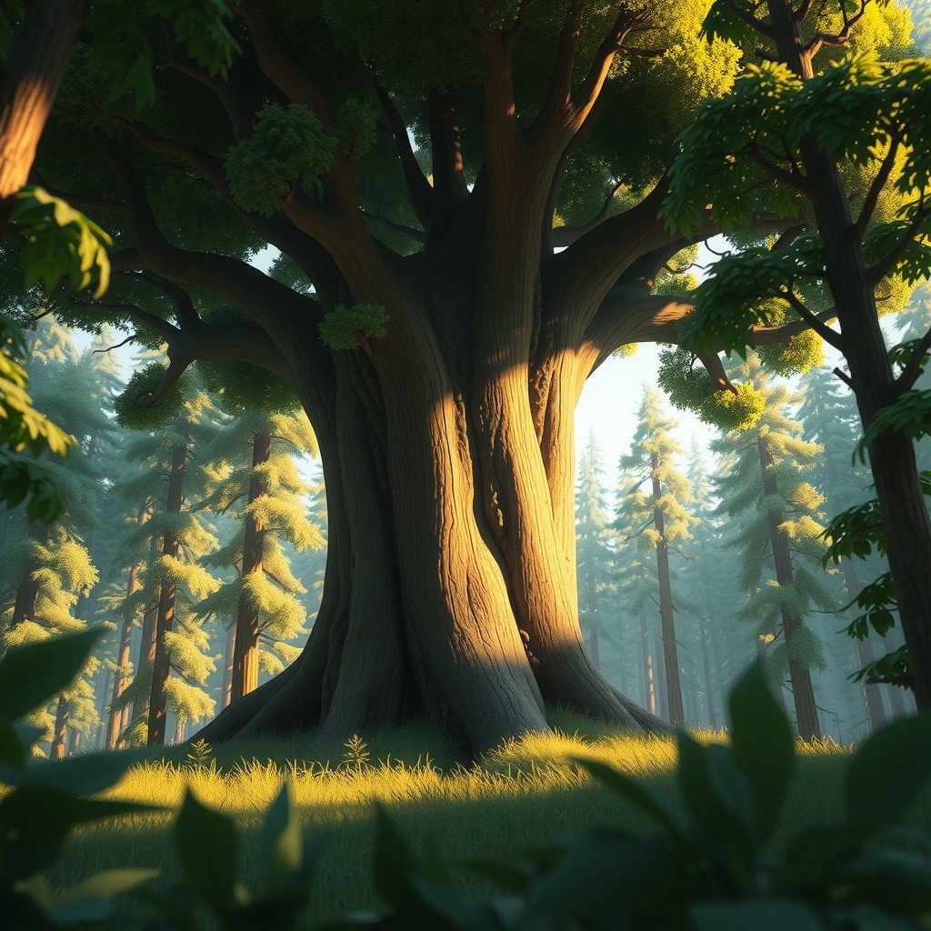 पेड़ में फंसा भालू की कहानी