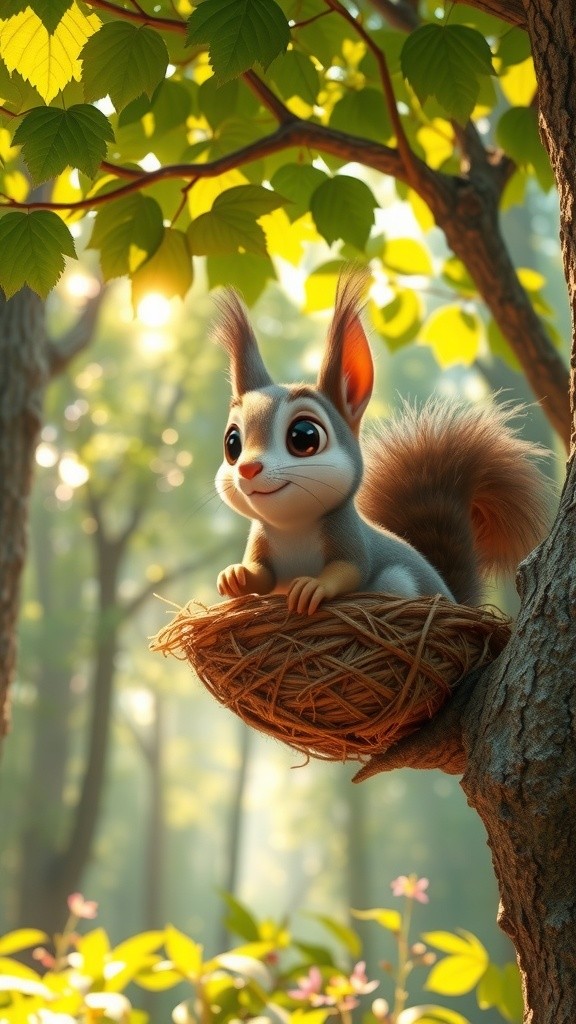 درس السنجاب في تنظيم الوقت