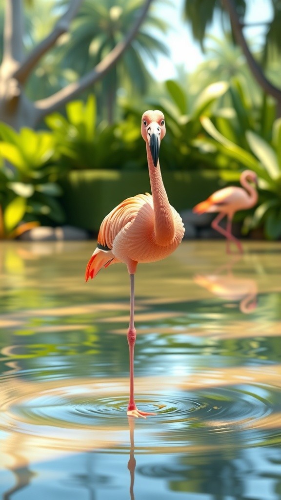 Pelajaran dari Kura-Kura dan Flamingo