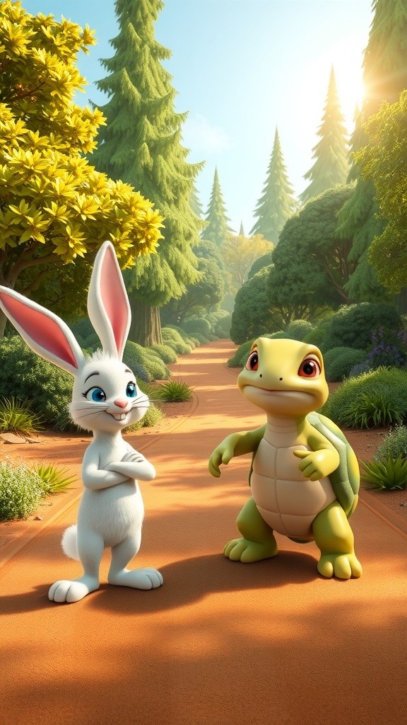 कछुआ और खरगोश की कहानी