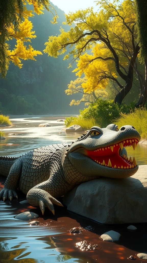 The Clever Monkey and the Greedy Crocodile