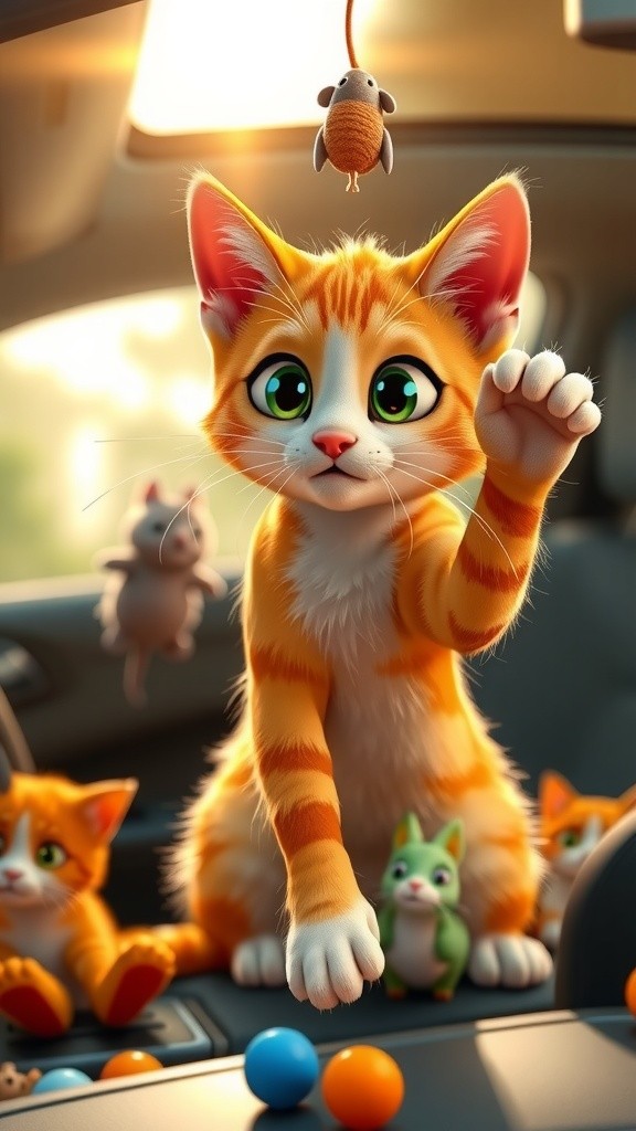 بلی کی مصروف زندگی: کام اور پڑھائی!