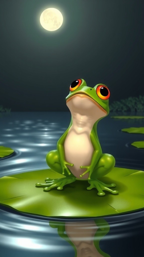 Katak dengan Suara Serak