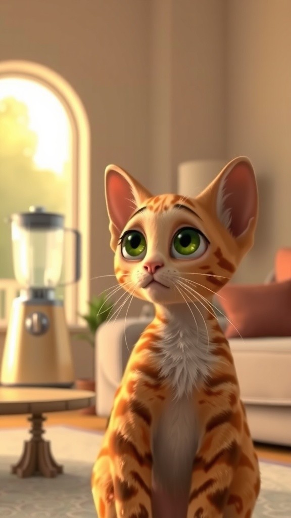 Kucing Melawan Robot Vacuum: Petualangan Lucu di Pagi Hari!