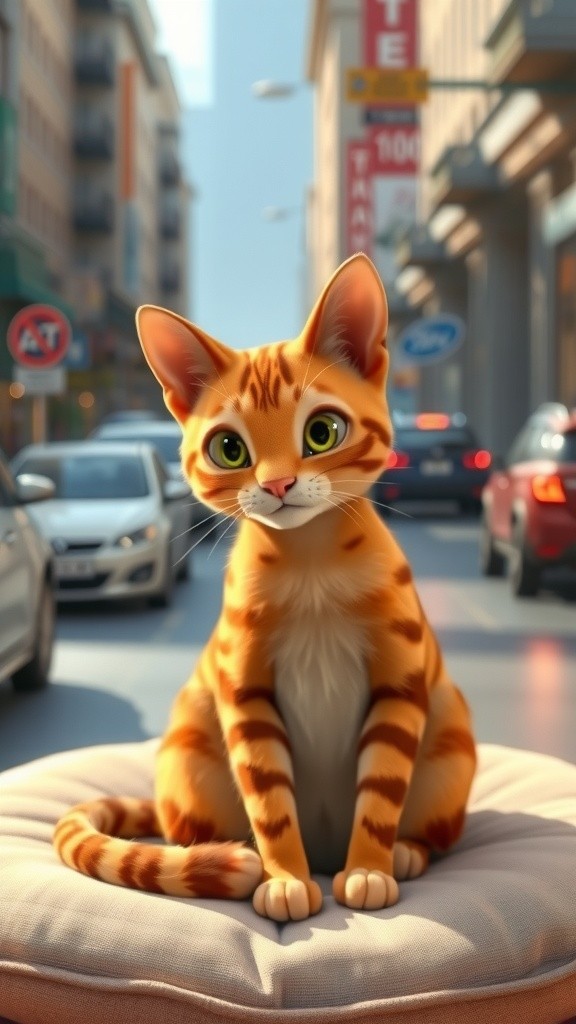 A Kind Stranger's Care for a Pregnant Cat