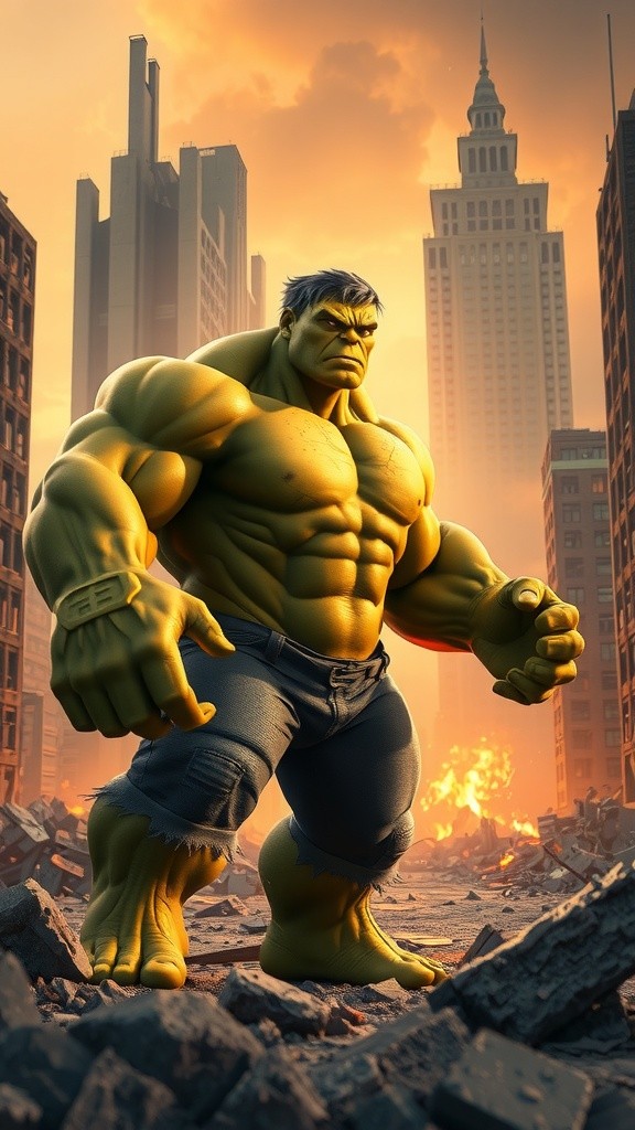 Hulk ka Gussa: Ek Masoom Bacha Aur Dushman