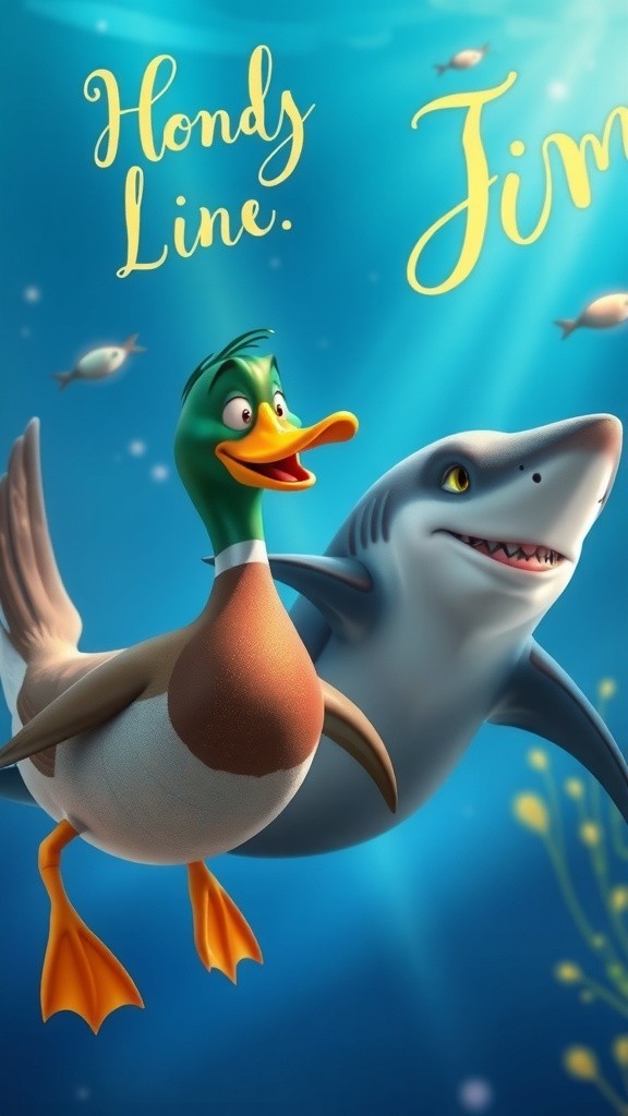 Penny's Quest for Happiness: The Magical Shark Adventure