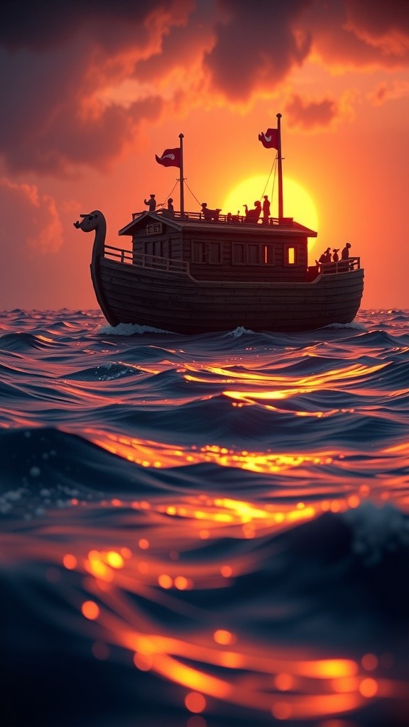 Noah's New Beginning: The Olive Leaf and God's Promise