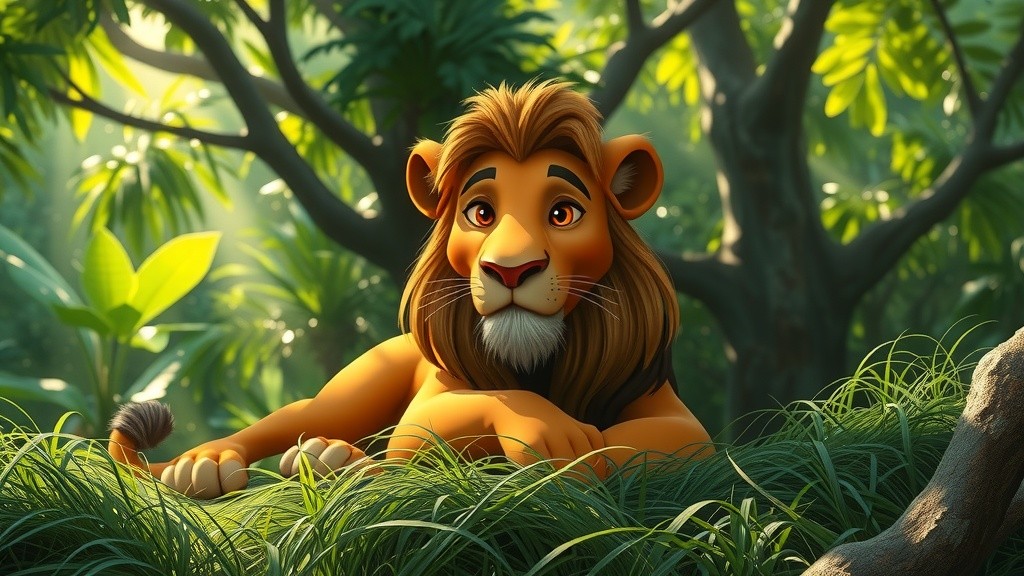 शेर और चूहा: एक सीख