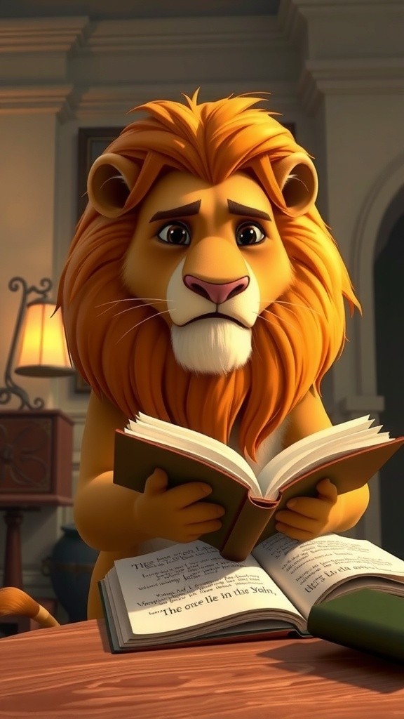 Leo the Brave: A Tiny Lion's Heroic Journey