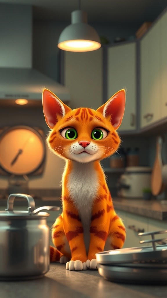 Si Kucing & Si Kecoak: Petualangan Konyol di Dapur