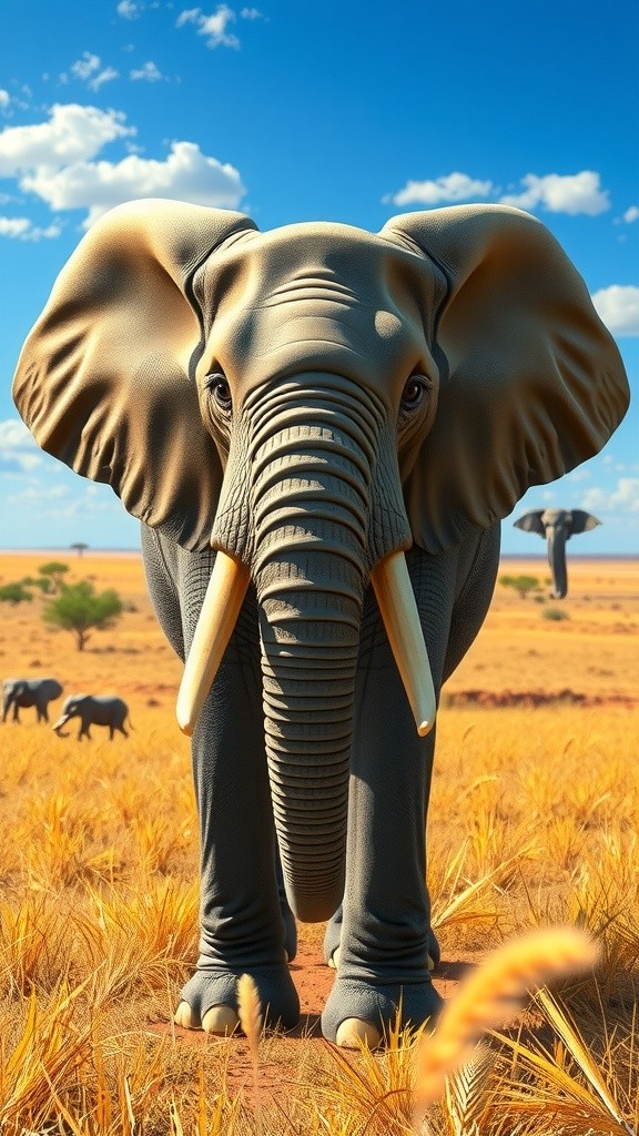 The Wise Tortoise and the Elephant: A Wild Tale