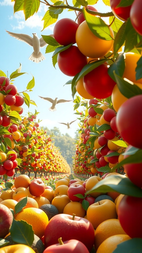 फल की दुनिया का मजेदार संघर्ष!