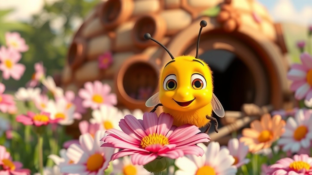 Buzzby the Brave Bee