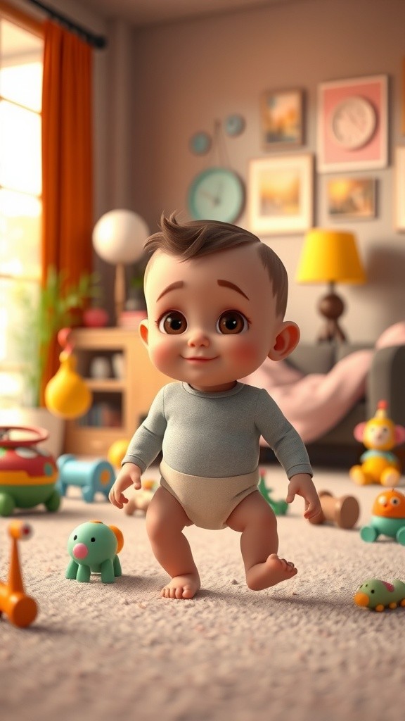 Sam's Big Milestone: The First Steps!