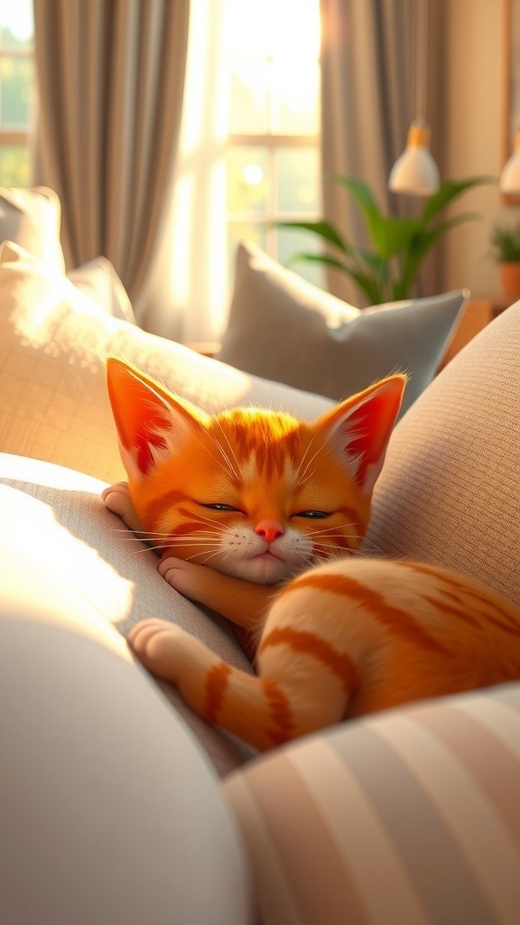 Mimpi Mengerikan Tomi si Kucing Oren