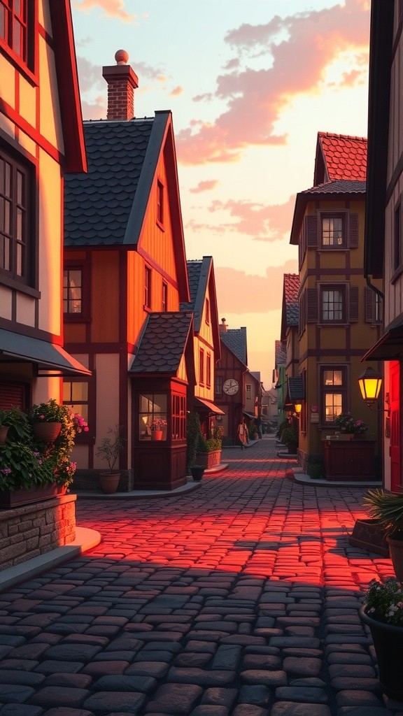 Cozy Sunset Love: A Tale of Two Adorable Street Cats