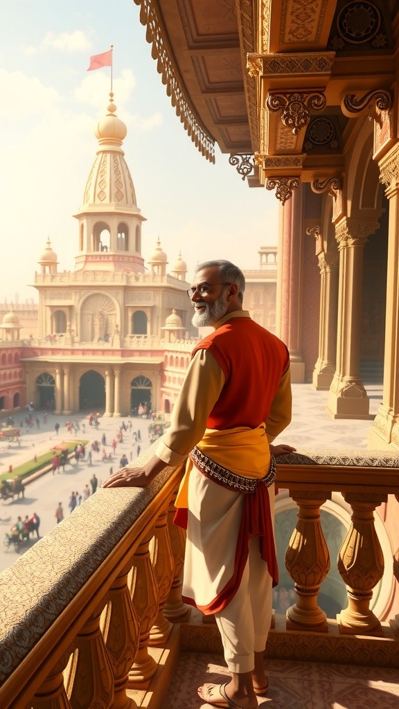 Krishna Seeks Peace in Hastinapur Court