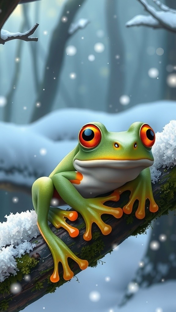 Frogs That Freeze: Nature's Real-Life Pause Button!