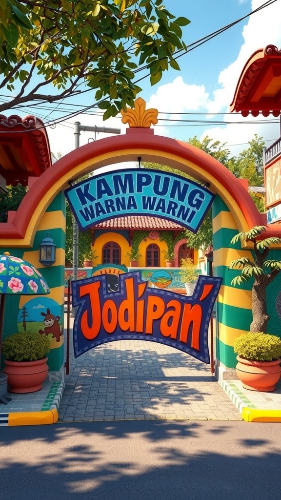 Kampung Warna Warni Jodipan Malang