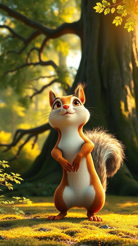 Barnaby the Squirrel's Acorn Adventure