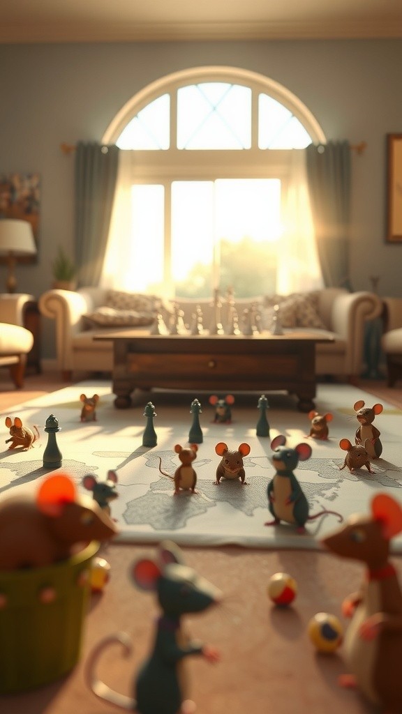 Pertarungan Strategi Kucing