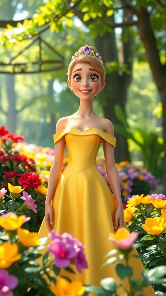 Monkey Saves Baby and Plays in the Garden