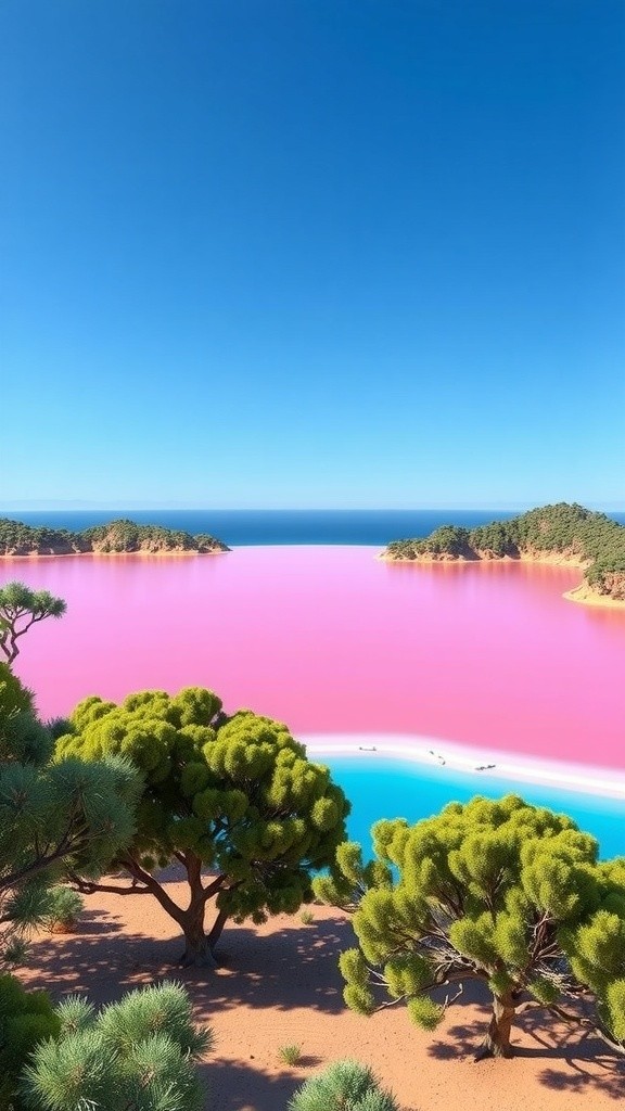 The Mystery of Australia’s Pink Lake: Lake Hillier!