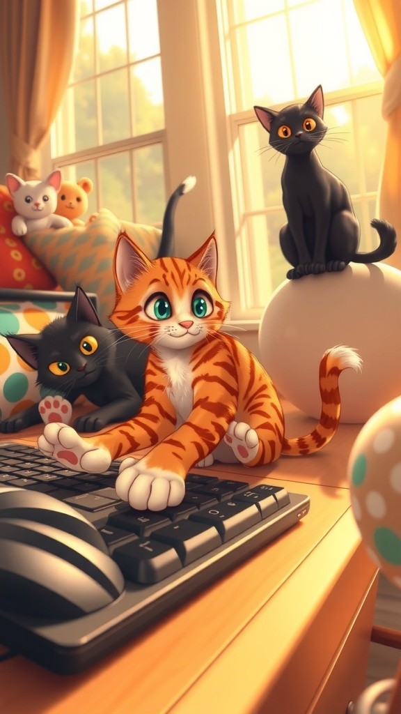 Cats Dance to Kateseye Girls Song