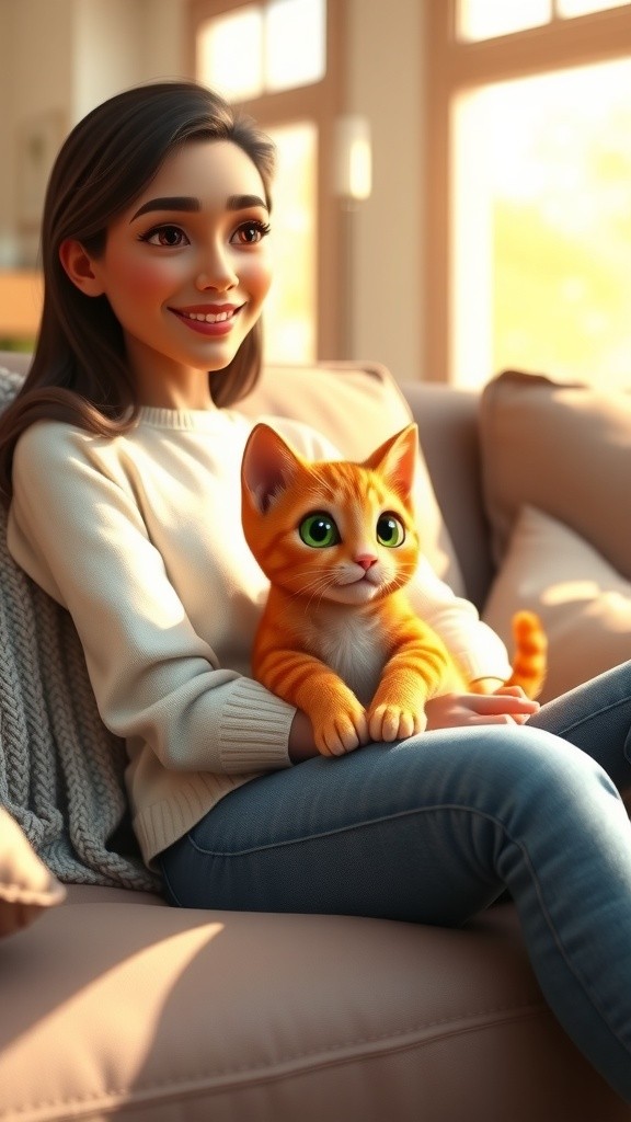 Momo si Kucing Malas dan Suara TikTok yang Konyol!